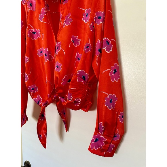 Sanctuary Lover Tie Hem Blouse - Picture 4 of 4